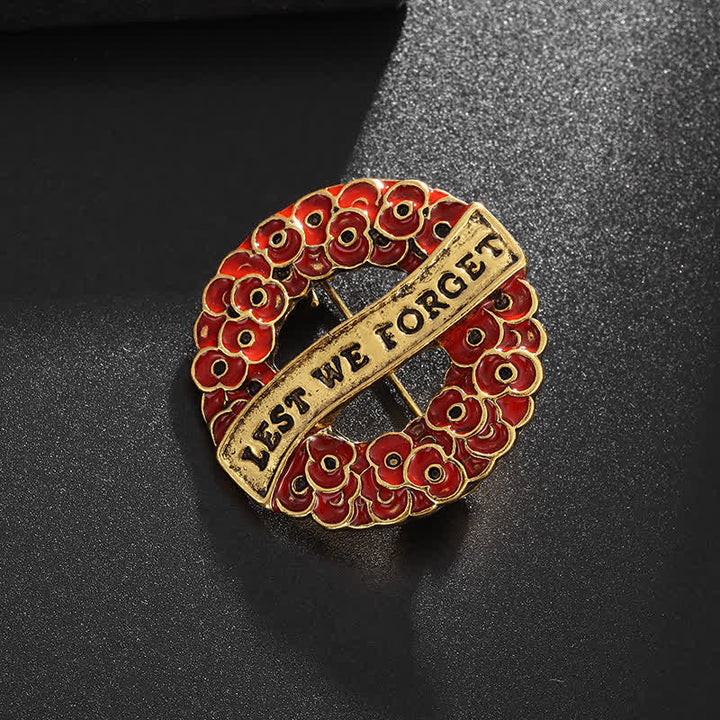 Mohnblumen-Anstecker „Lest We Forget“