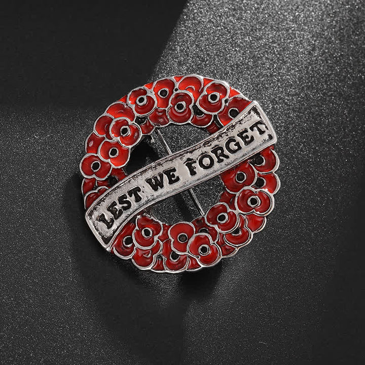 Mohnblumen-Anstecker „Lest We Forget“