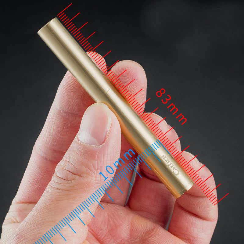 Zylindrisches, schlankes, faltbares, nachfüllbares Kerosinfeuerzeug Nunchaku