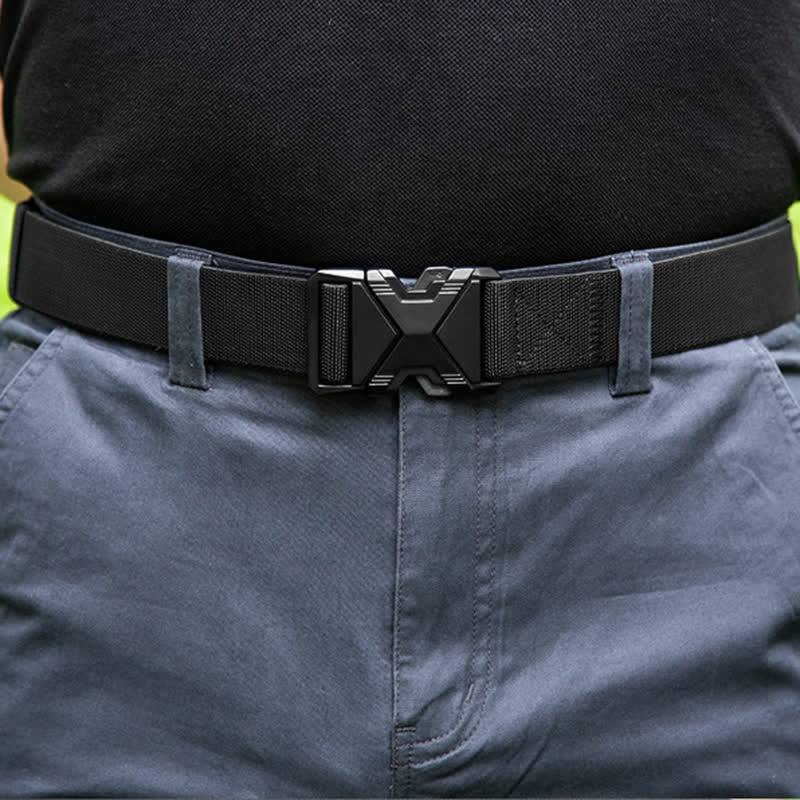 Dicker taktischer Nylongürtel für Herren mit Schnellverschluss