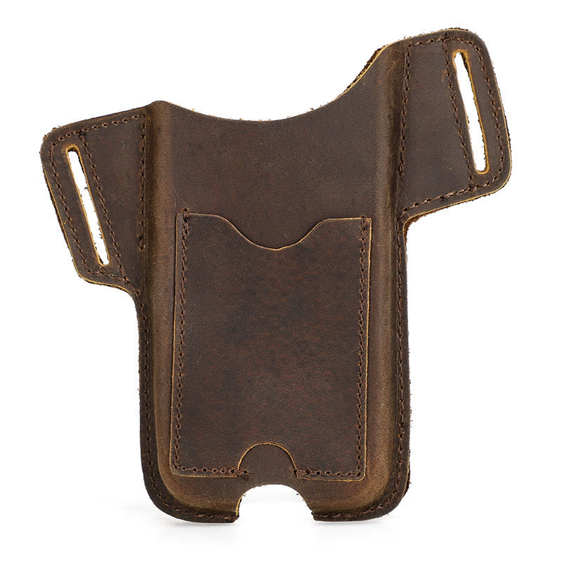 Vielseitige Handytasche aus Leder zum Umhängen am Gürtel - image 27