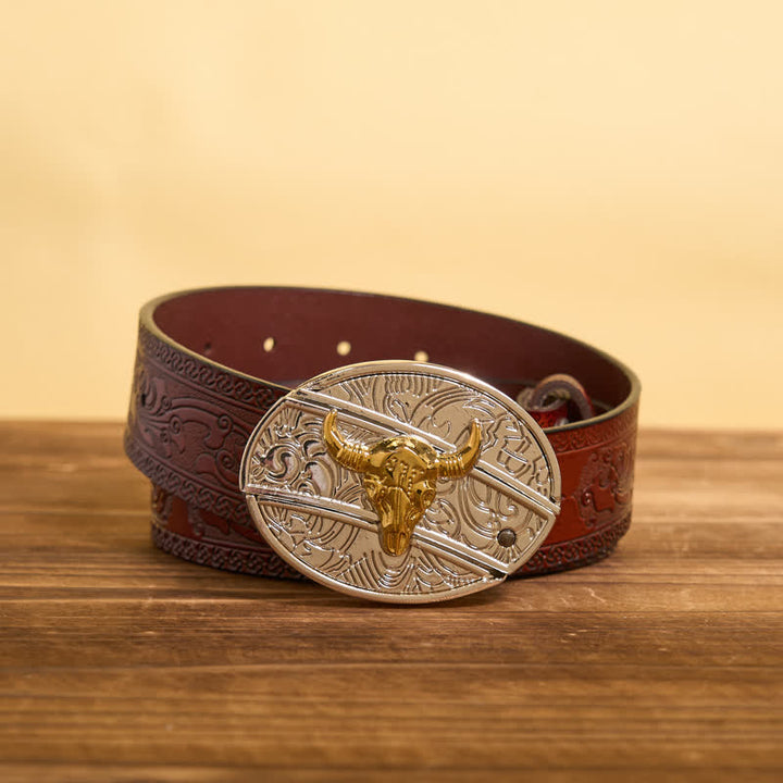 DIY-Ledergürtel für Herren mit verstecktem Klappmesser in Gold und Silber