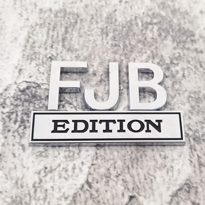 FJB EDITION Metallaufkleber Autoabzeichen