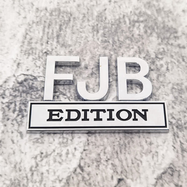 FJB EDITION Metallaufkleber Autoabzeichen