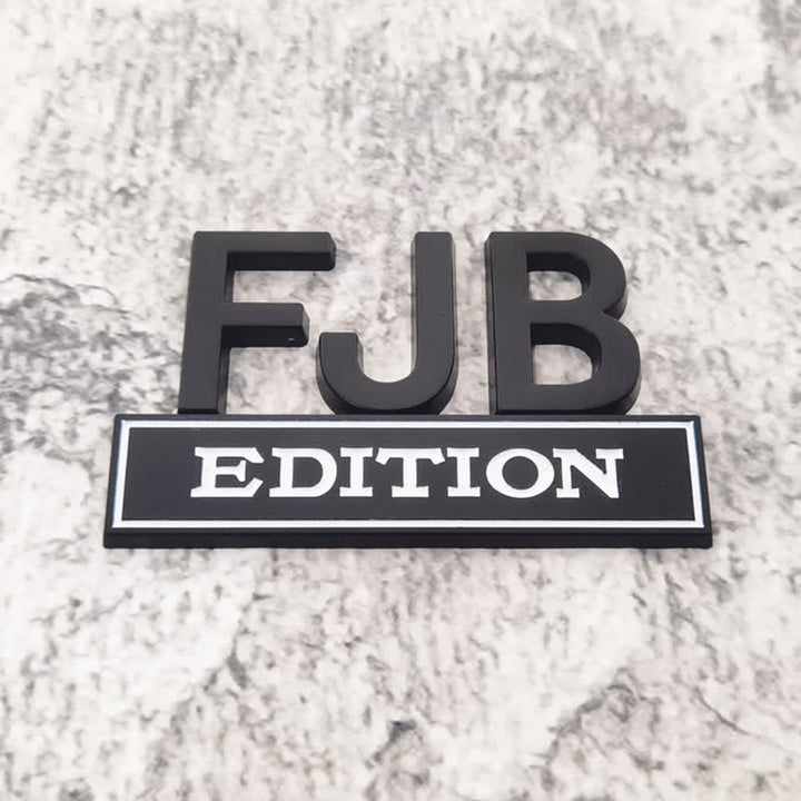 FJB EDITION Metallaufkleber Autoabzeichen