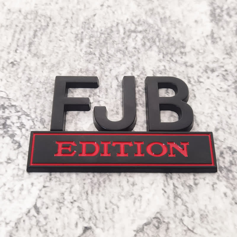 FJB EDITION Metallaufkleber Autoabzeichen