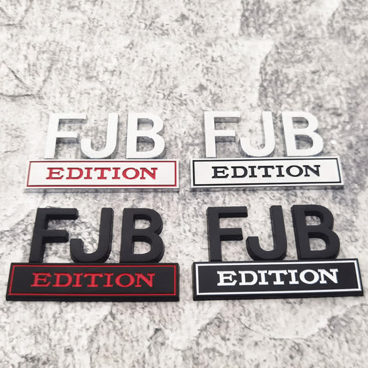 FJB EDITION Metallaufkleber Autoabzeichen