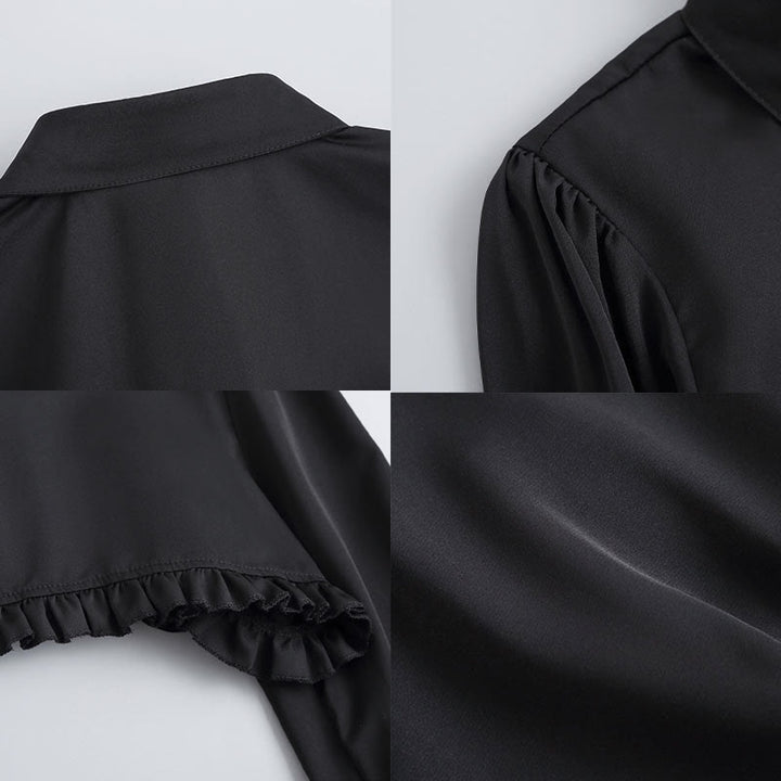 Kurzes Capelet für Sonnenschutz Abnehmbare Halbhemdbluse