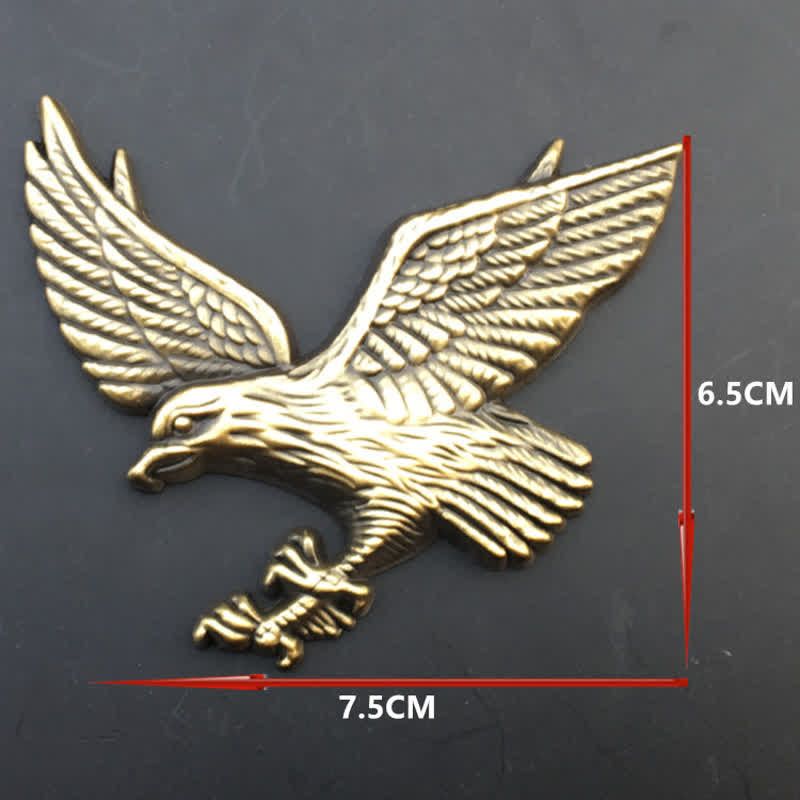 Metallaufkleber „Fliegender Adler“ fürs Auto