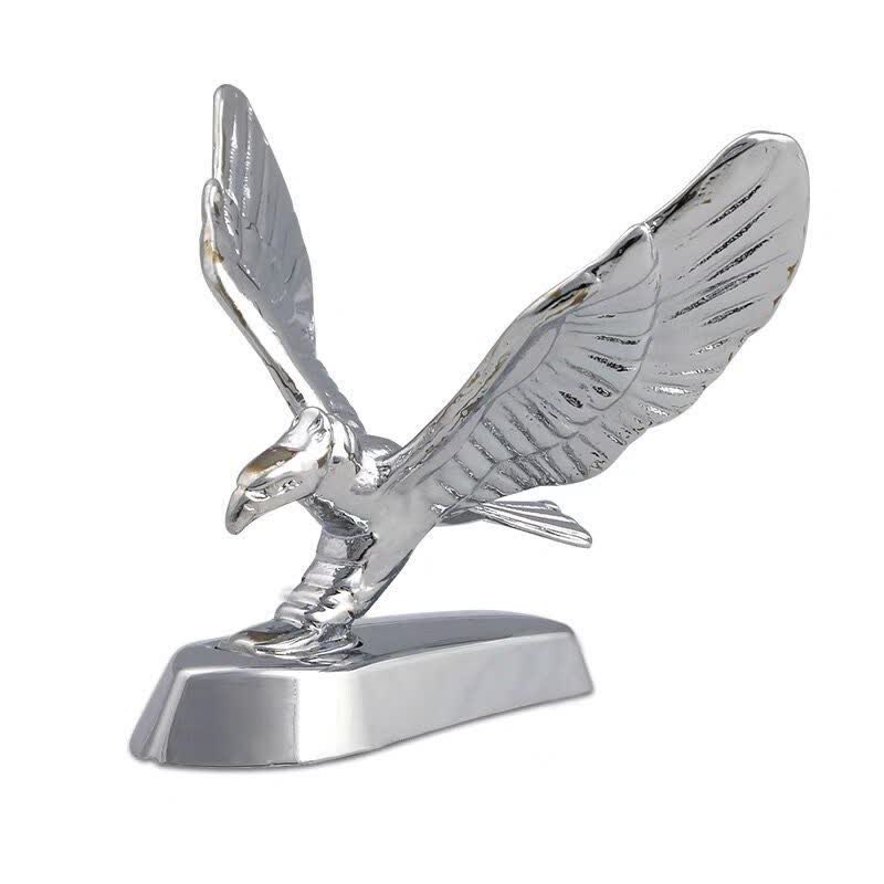 Motorrad 3D Adler Haube Metall Aufkleber Auto Abzeichen