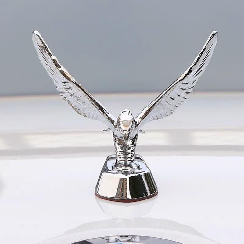 Motorrad 3D Adler Haube Metall Aufkleber Auto Abzeichen
