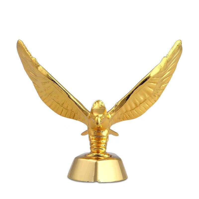 Motorrad 3D Adler Haube Metall Aufkleber Auto Abzeichen