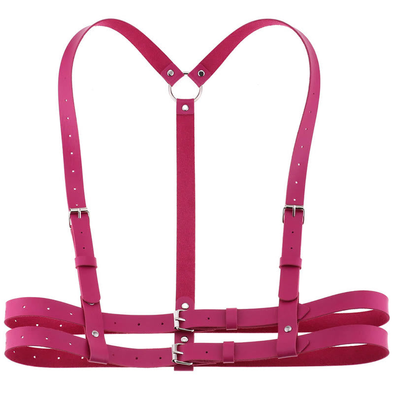 Punk Strap Korsett Gürtel Damen Leder Kettengürtel