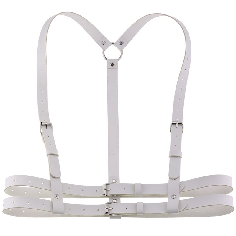Punk Strap Korsett Gürtel Damen Leder Kettengürtel