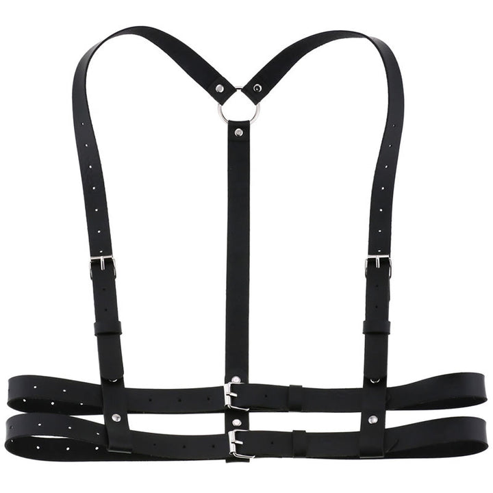 Punk Strap Korsett Gürtel Damen Leder Kettengürtel