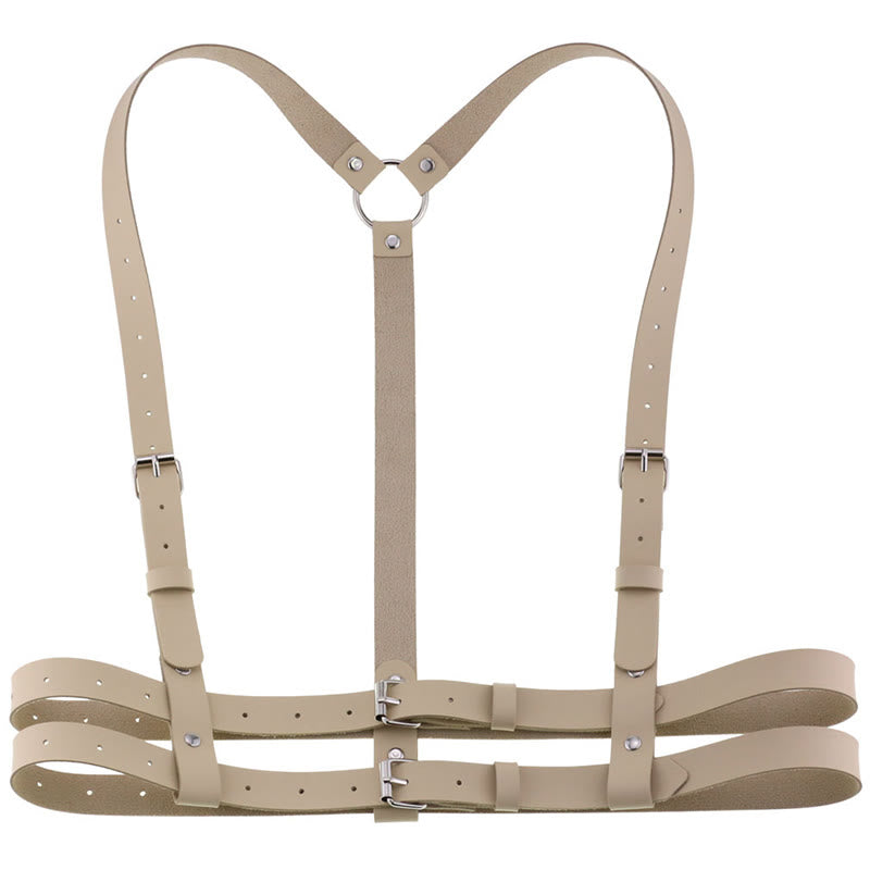 Punk Strap Korsett Gürtel Damen Leder Kettengürtel