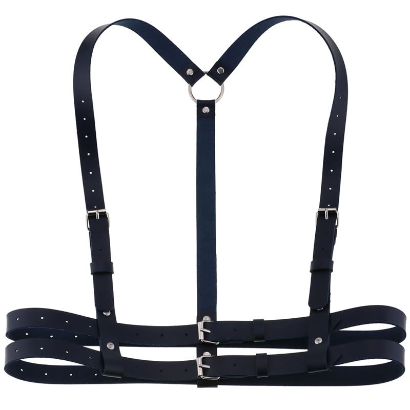 Punk Strap Korsett Gürtel Damen Leder Kettengürtel