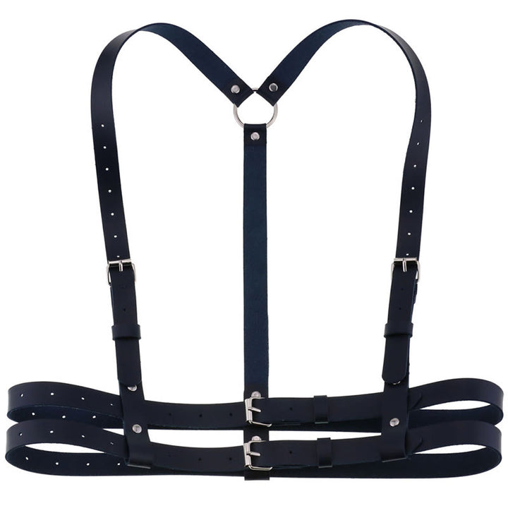 Punk Strap Korsett Gürtel Damen Leder Kettengürtel