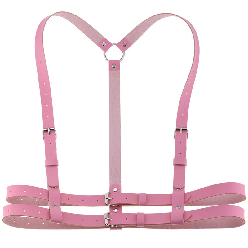 Punk Strap Korsett Gürtel Damen Leder Kettengürtel