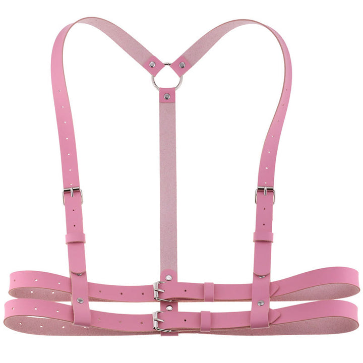 Punk Strap Korsett Gürtel Damen Leder Kettengürtel