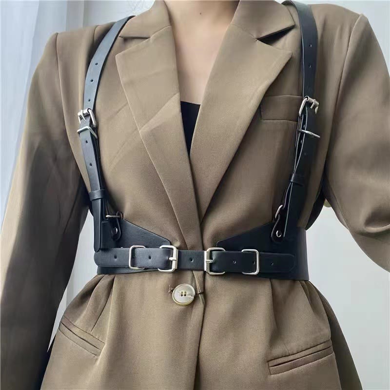 Steampunk Leder Taillenbund Verstellbarer Riemen Korsettgürtel