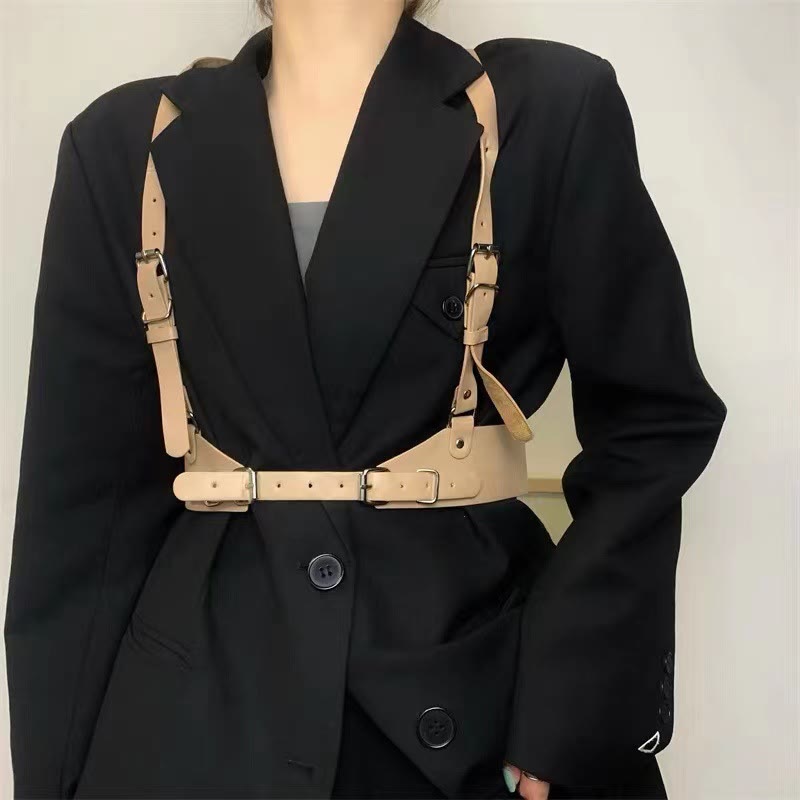 Steampunk Leder Taillenbund Verstellbarer Riemen Korsettgürtel