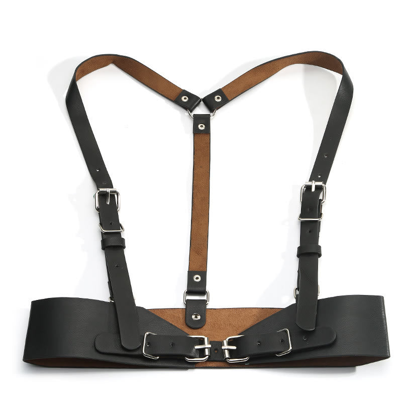Steampunk Leder Taillenbund Verstellbarer Riemen Korsettgürtel