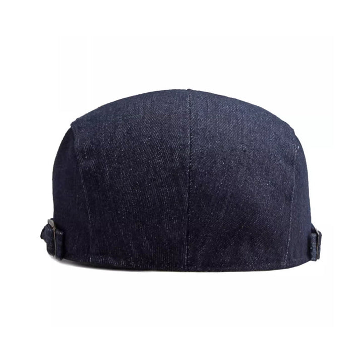 Klassische verstellbare Golf-Baskenmütze aus Denim