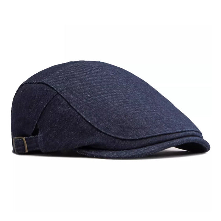 Klassische verstellbare Golf-Baskenmütze aus Denim