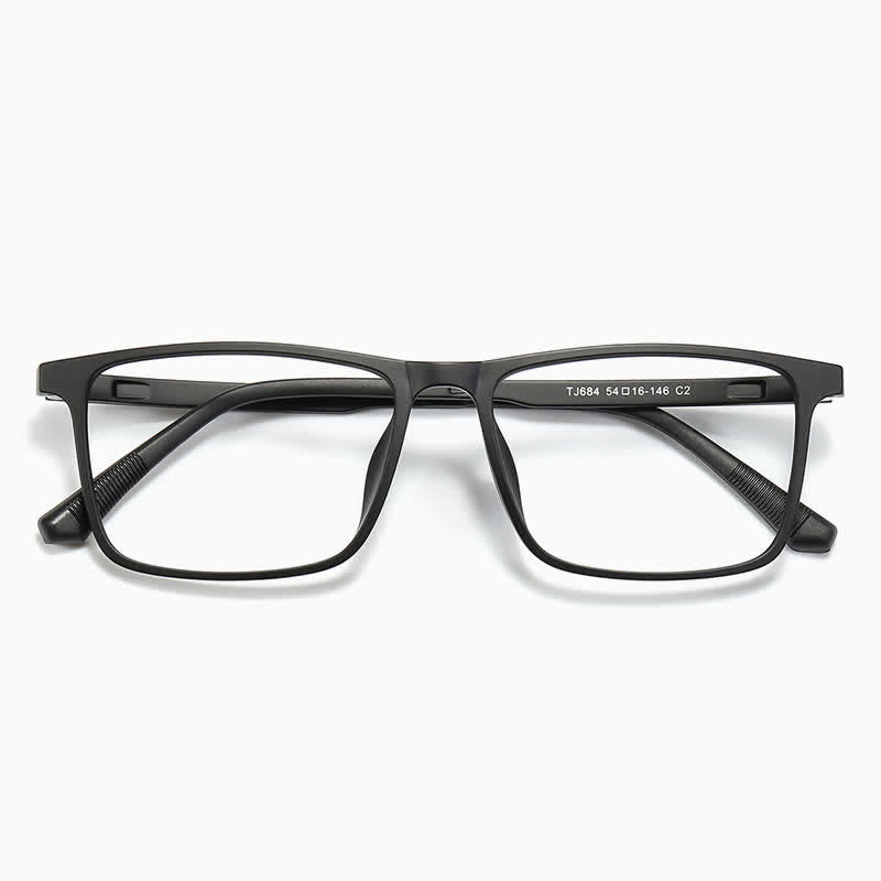 3-teilige Sonnenbrille mit magnetischen Clip-On-Objektiven und Brillenrahmen