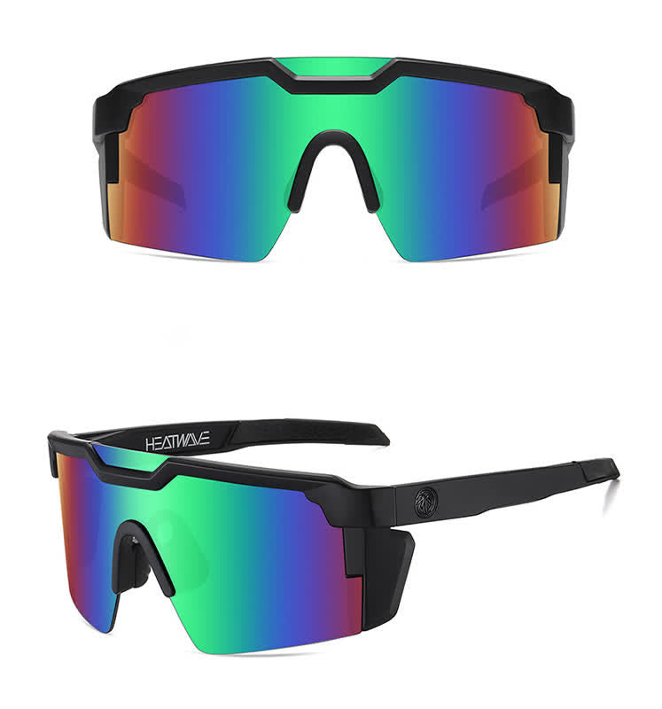 Coole Outdoor-Fahrrad-Pilotenbrille mit Sonnenschutz