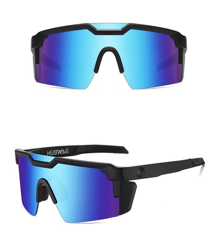 Coole Outdoor-Fahrrad-Pilotenbrille mit Sonnenschutz