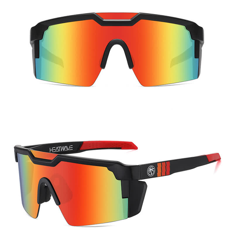 Coole Outdoor-Fahrrad-Pilotenbrille mit Sonnenschutz