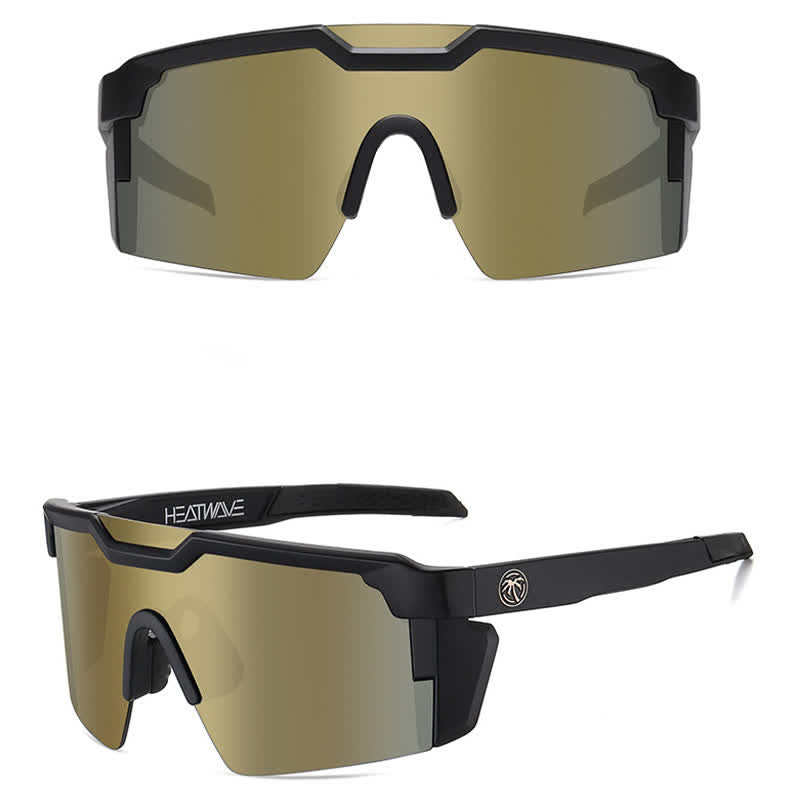 Coole Outdoor-Fahrrad-Pilotenbrille mit Sonnenschutz
