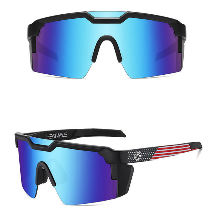 Coole Outdoor-Fahrrad-Pilotenbrille mit Sonnenschutz