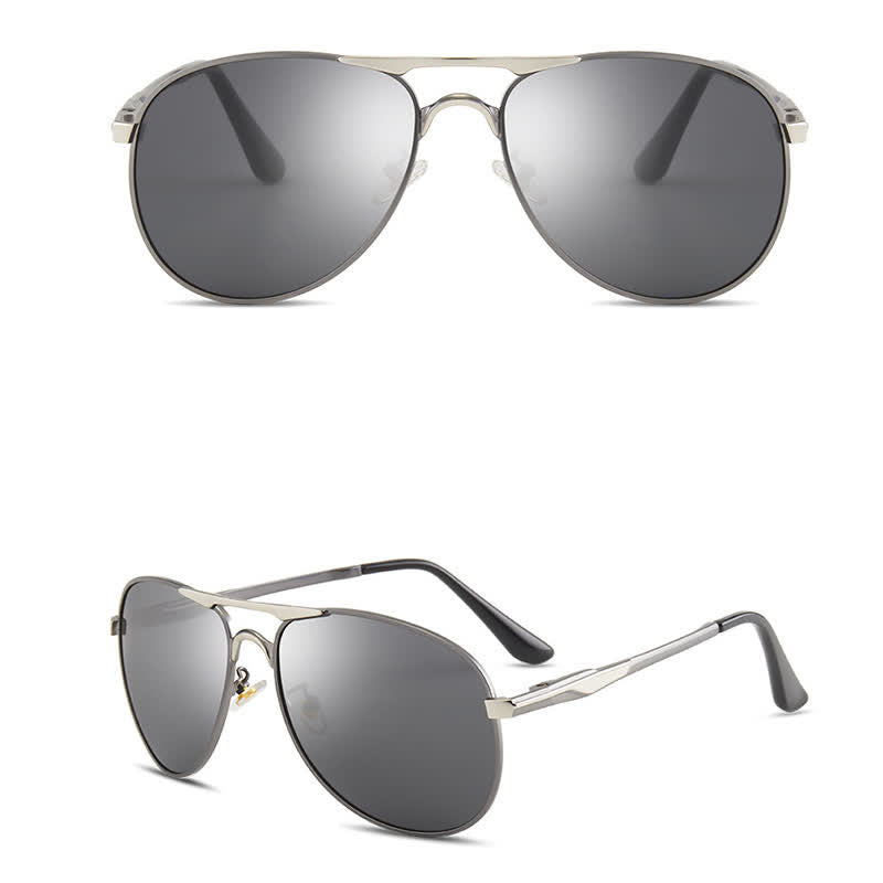 Polarisierte Sonnenbrille aus Metall zum Autofahren und Angeln