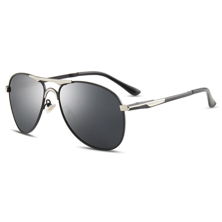 Polarisierte Sonnenbrille aus Metall zum Autofahren und Angeln