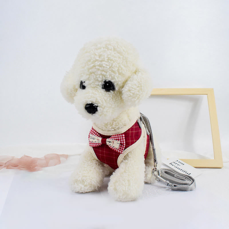 Hunde-/Katzenfliege, Spazierweste, Hundegeschirr, Leine, Set