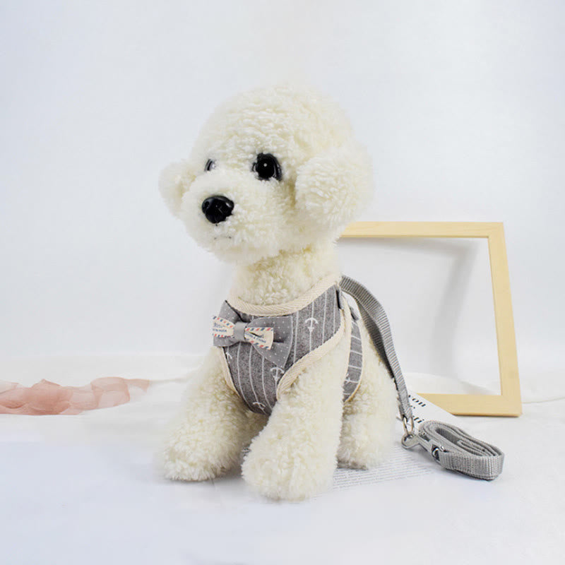 Hunde-/Katzenfliege, Spazierweste, Hundegeschirr, Leine, Set