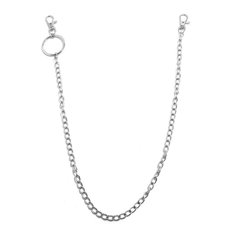 Punk-Gürtelkette, dreilagige Gothic-Taillenkette