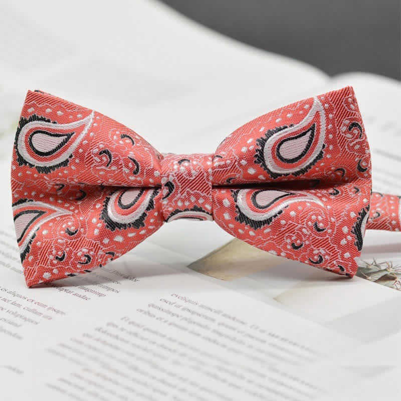 Elegante Fliege für Herren mit Paisley-Vintage-Kunstmuster
