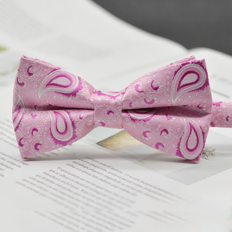 Elegante Fliege für Herren mit Paisley-Vintage-Kunstmuster