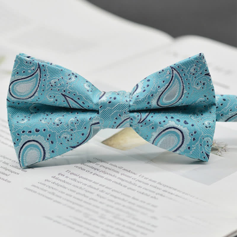 Elegante Fliege für Herren mit Paisley-Vintage-Kunstmuster