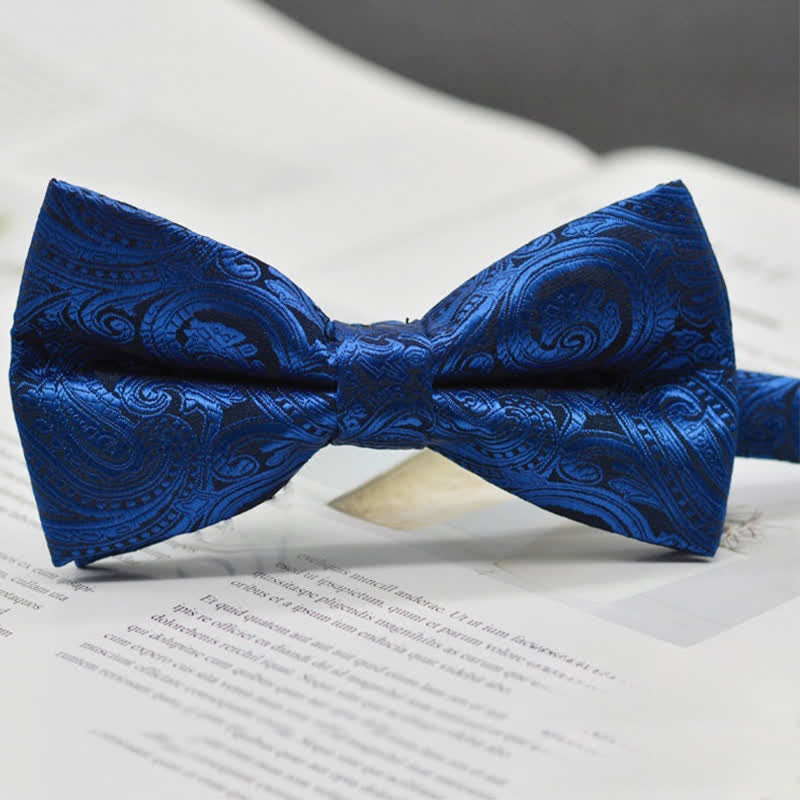 Elegante Fliege für Herren mit Paisley-Vintage-Kunstmuster