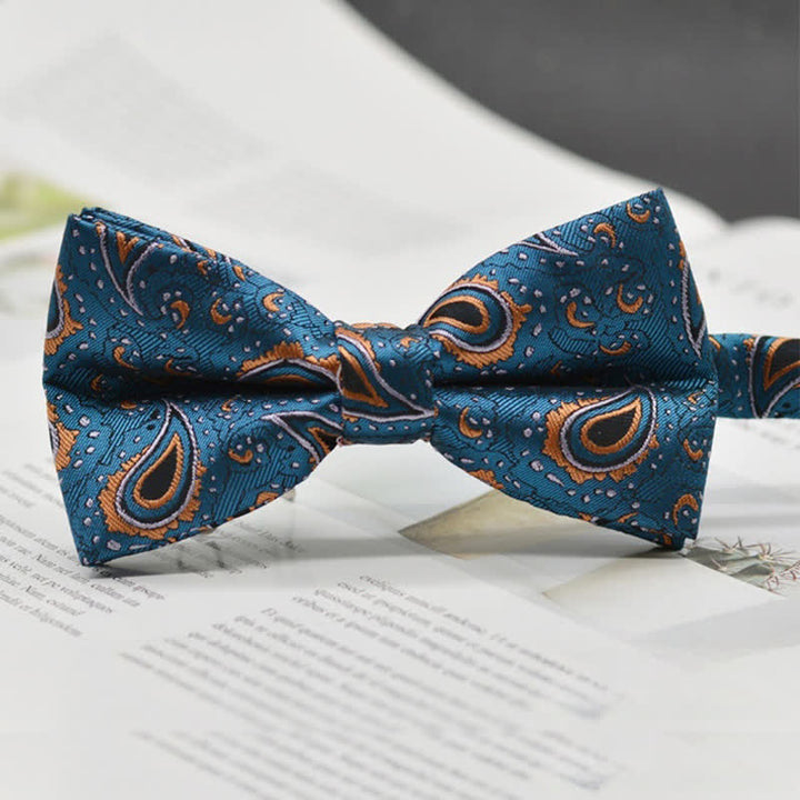 Elegante Fliege für Herren mit Paisley-Vintage-Kunstmuster