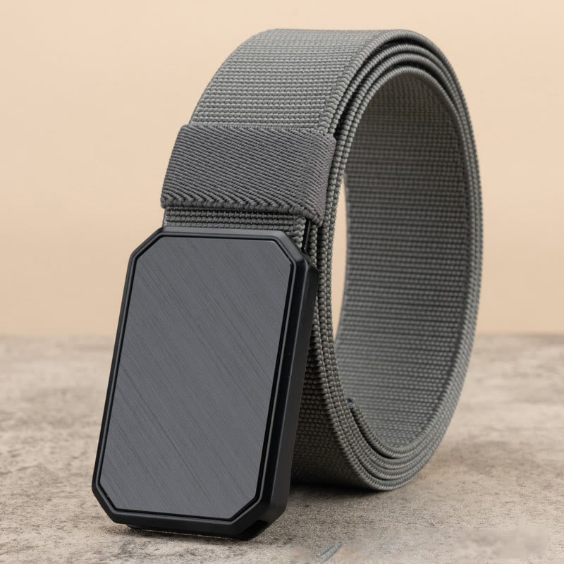 Herrengürtel aus Stretch-Nylon mit Magnetschnalle