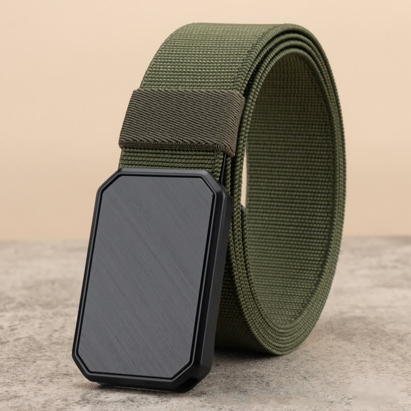 Herrengürtel aus Stretch-Nylon mit Magnetschnalle