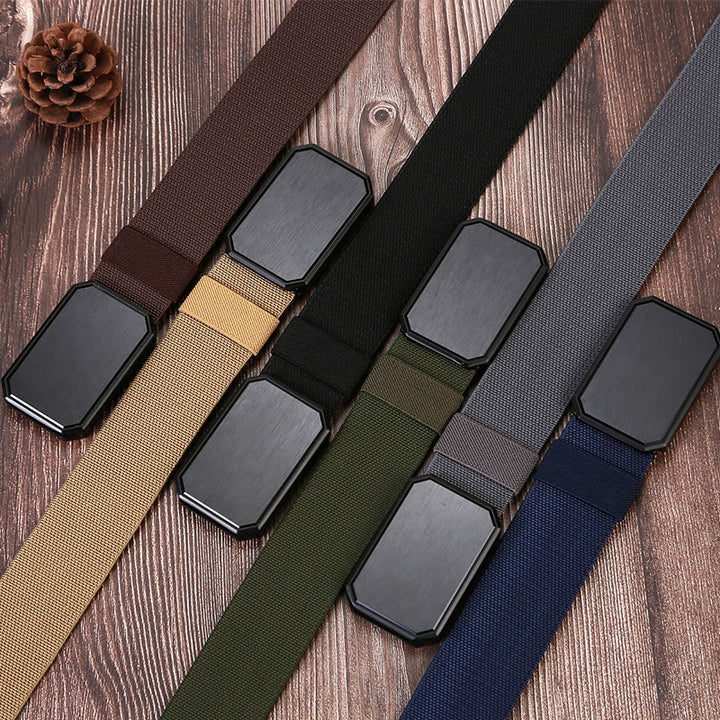Herrengürtel aus Stretch-Nylon mit Magnetschnalle