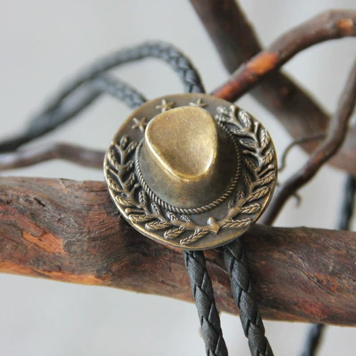 Bronze Charm Cowboyhut Anhänger Bolotie