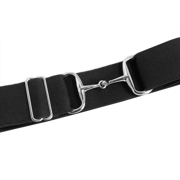 Trensengürtel mit Hufeisenschnalle, elastischer Gürtel für den Reitsport